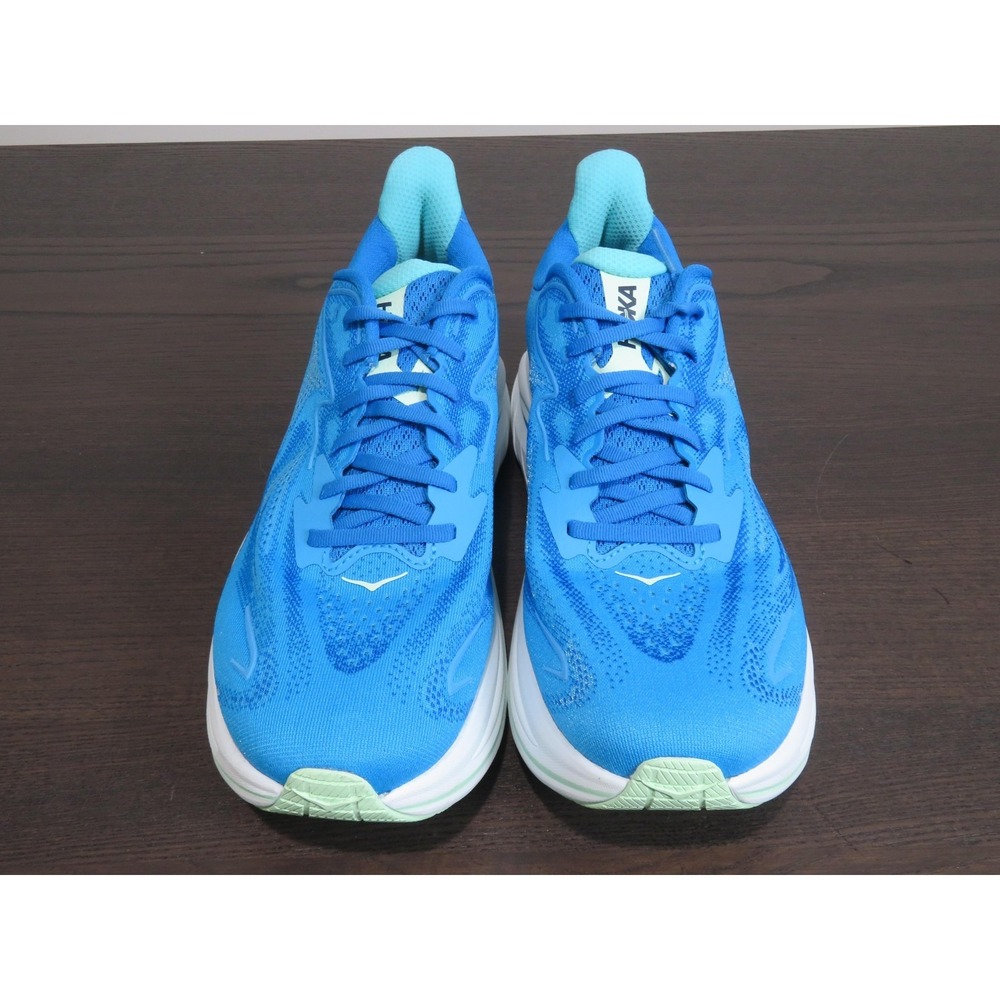 Hoka One One Clifton 10 Shoes Mens Size 11 Blue Running Sneakers 1162030 HSK - Picture 2 of 10